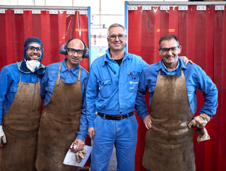 IMI Critical welding team