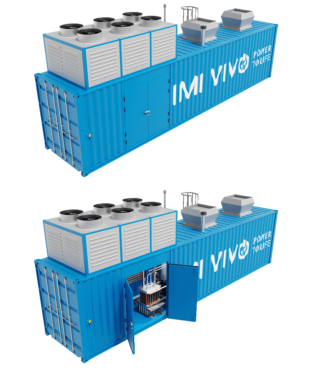 Two views on IMI Critical Electrolyser