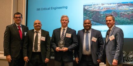 IMI Critical Engineering honoured by Bechtel Corporation