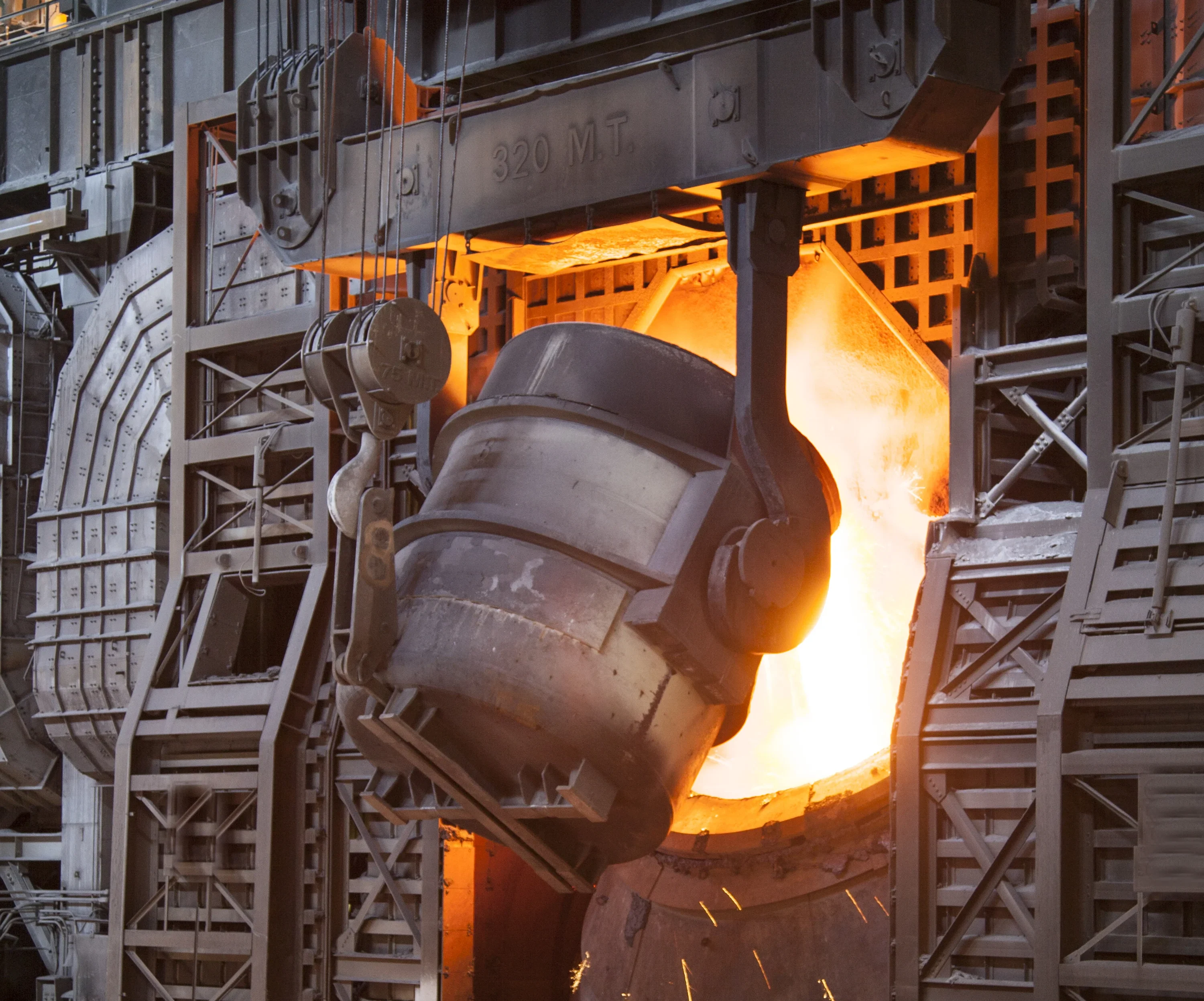 This image highlights the significance of valve performance in the steel industry. Proper valve operation ensures control, safety, and productivity for high-quality steel production